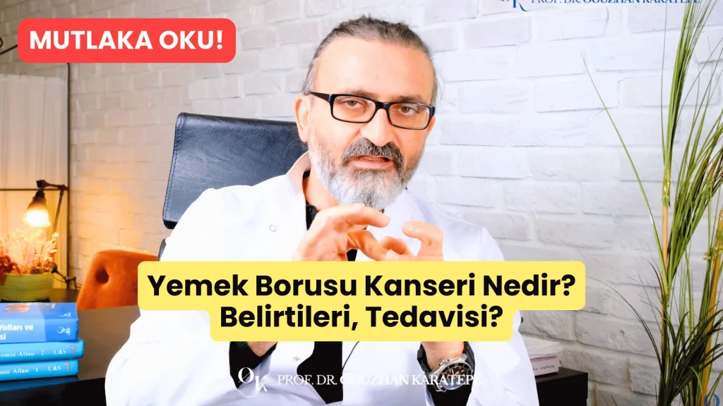 Yemek Borusu Kanseri Nedir? Belirtileri, Tedavisi? Yemek Borusu Kanseri Nedir? Belirtileri, Tedavisi?
